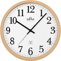 Nástenné hodiny MPM Radio Clermont rádiom riadené, 4503.50